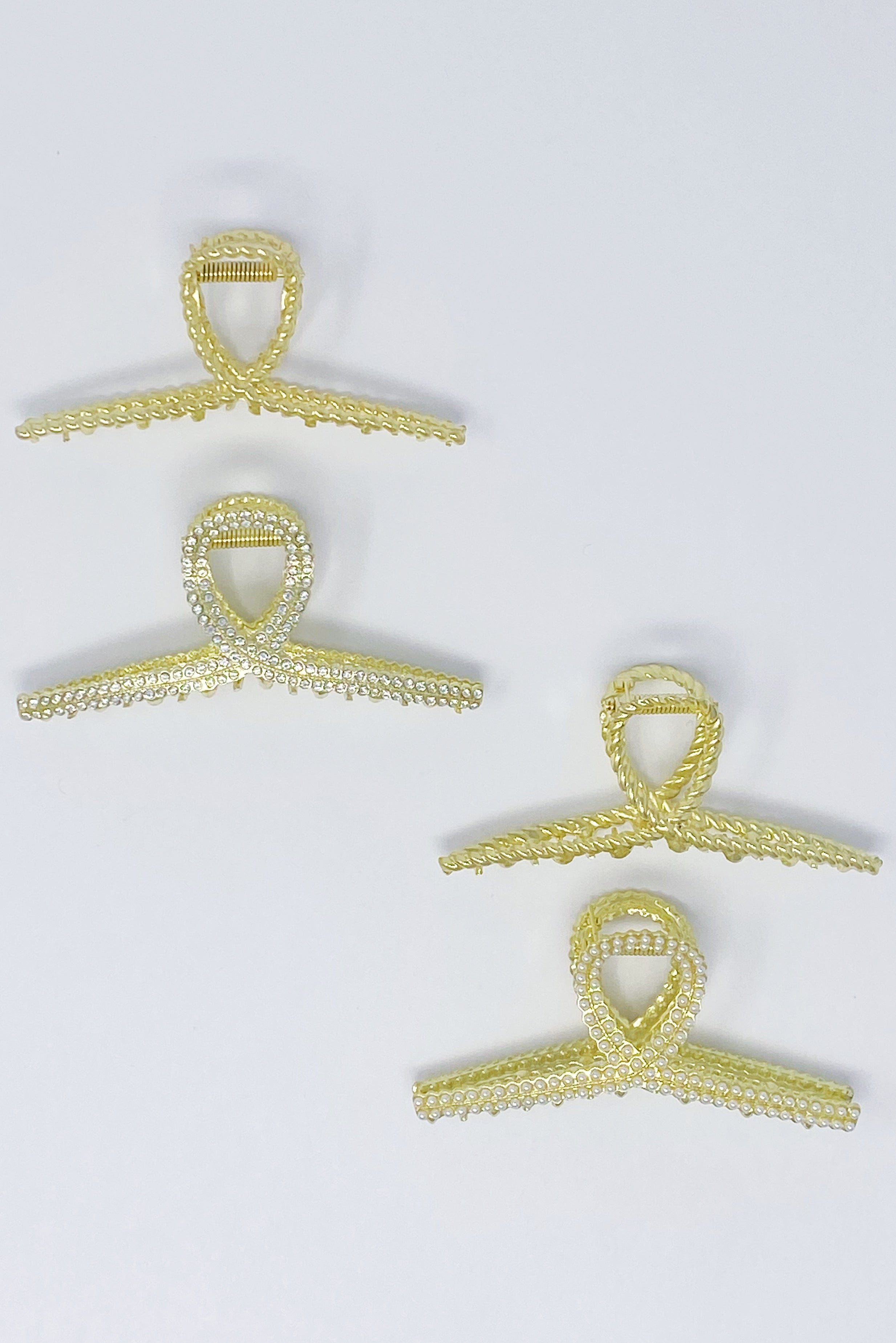 Golden Gem Hair Claw Set by Ellisonyoung.com