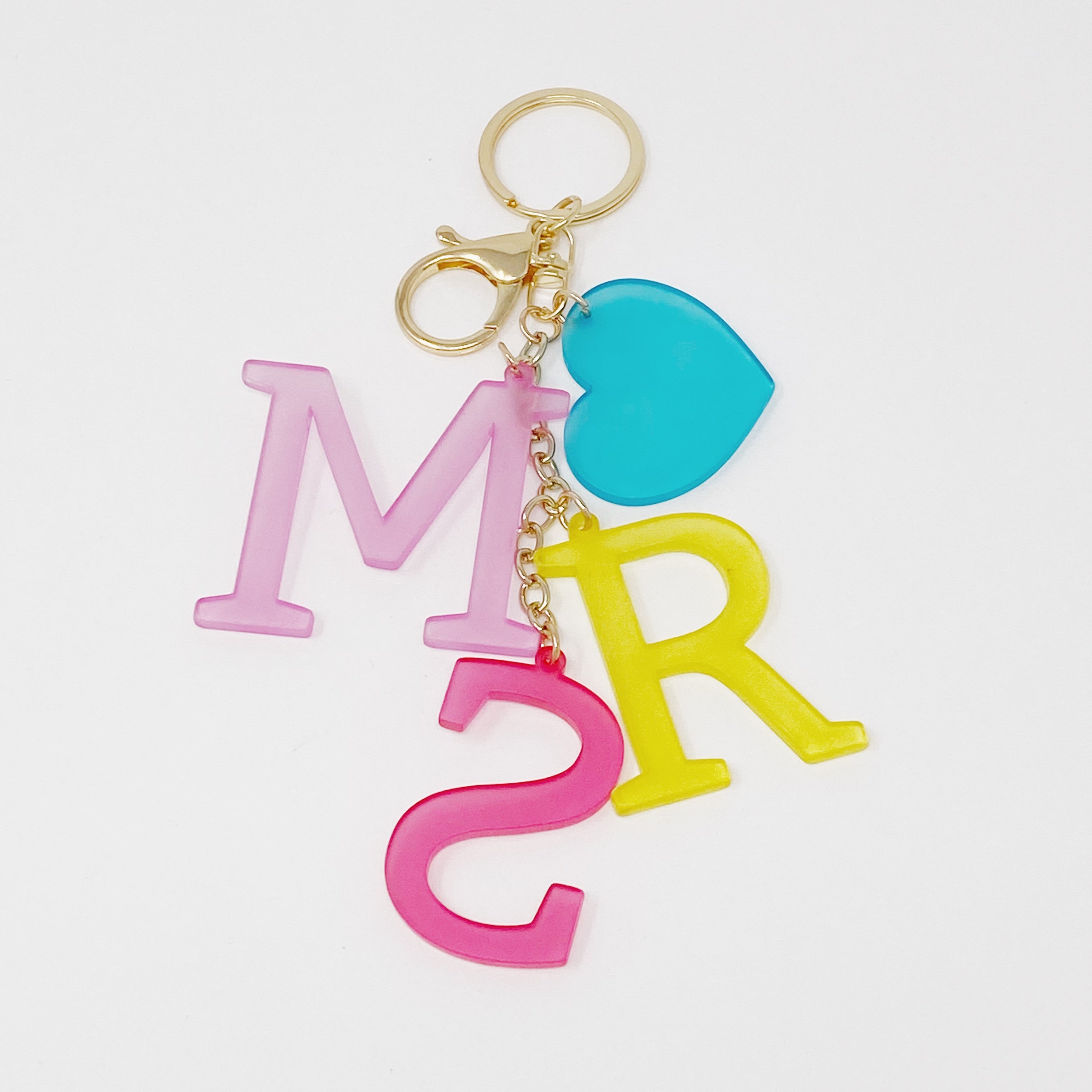 Favorite Word Jingle Key Chain by Ellisonyoung.com