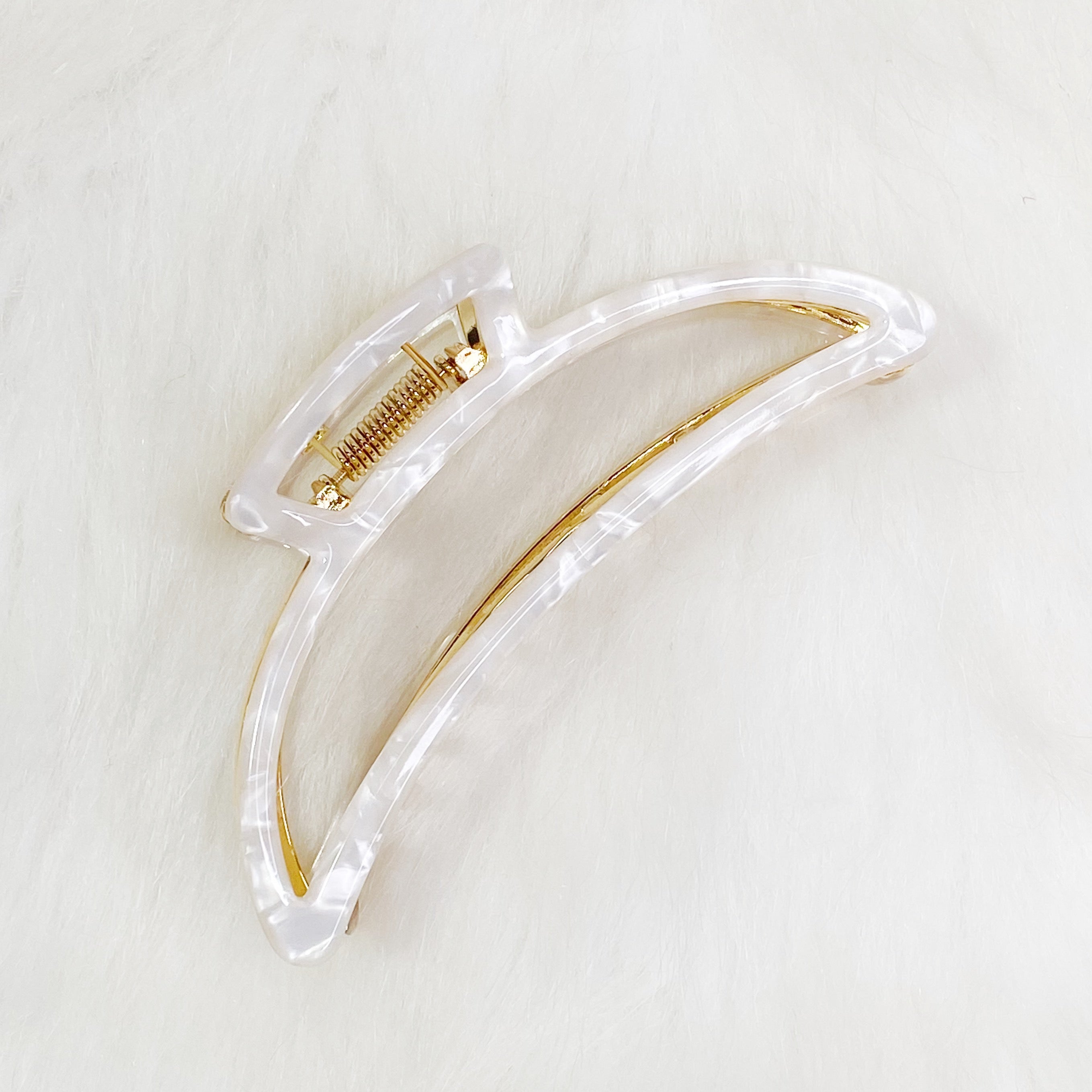 Jenna Half Moon Hair Claw by Ellisonyoung.com
