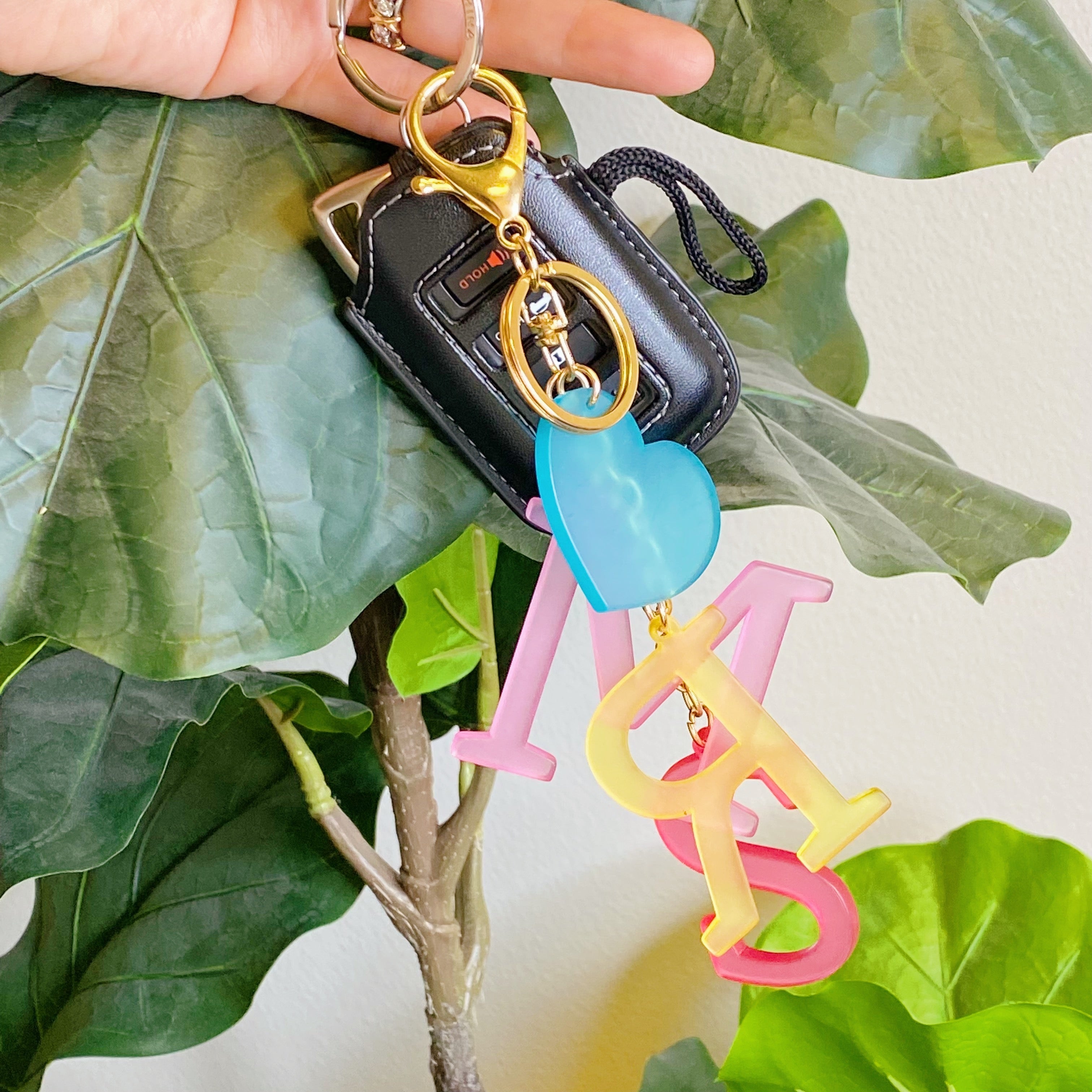 Favorite Word Jingle Key Chain by Ellisonyoung.com