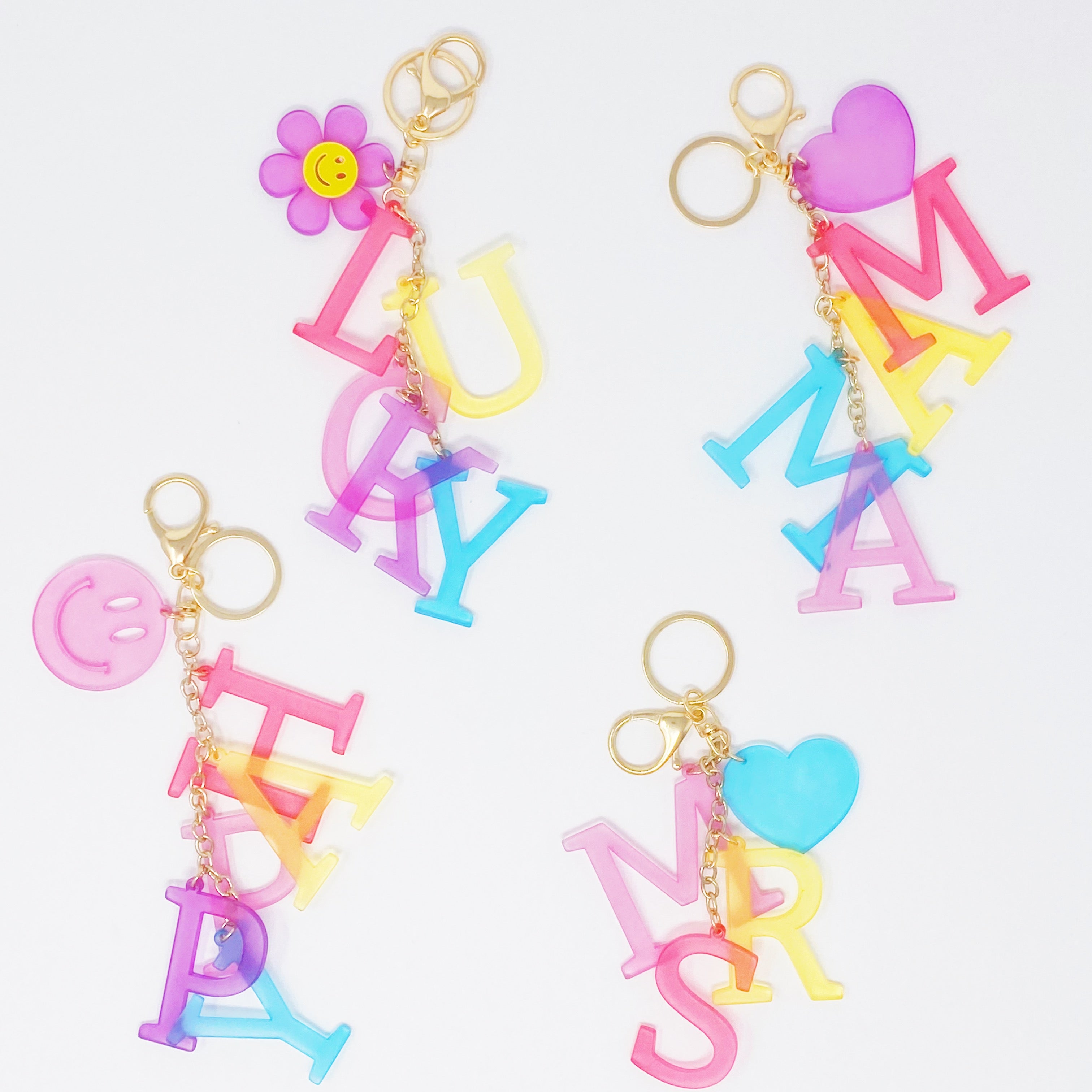 Favorite Word Jingle Key Chain by Ellisonyoung.com