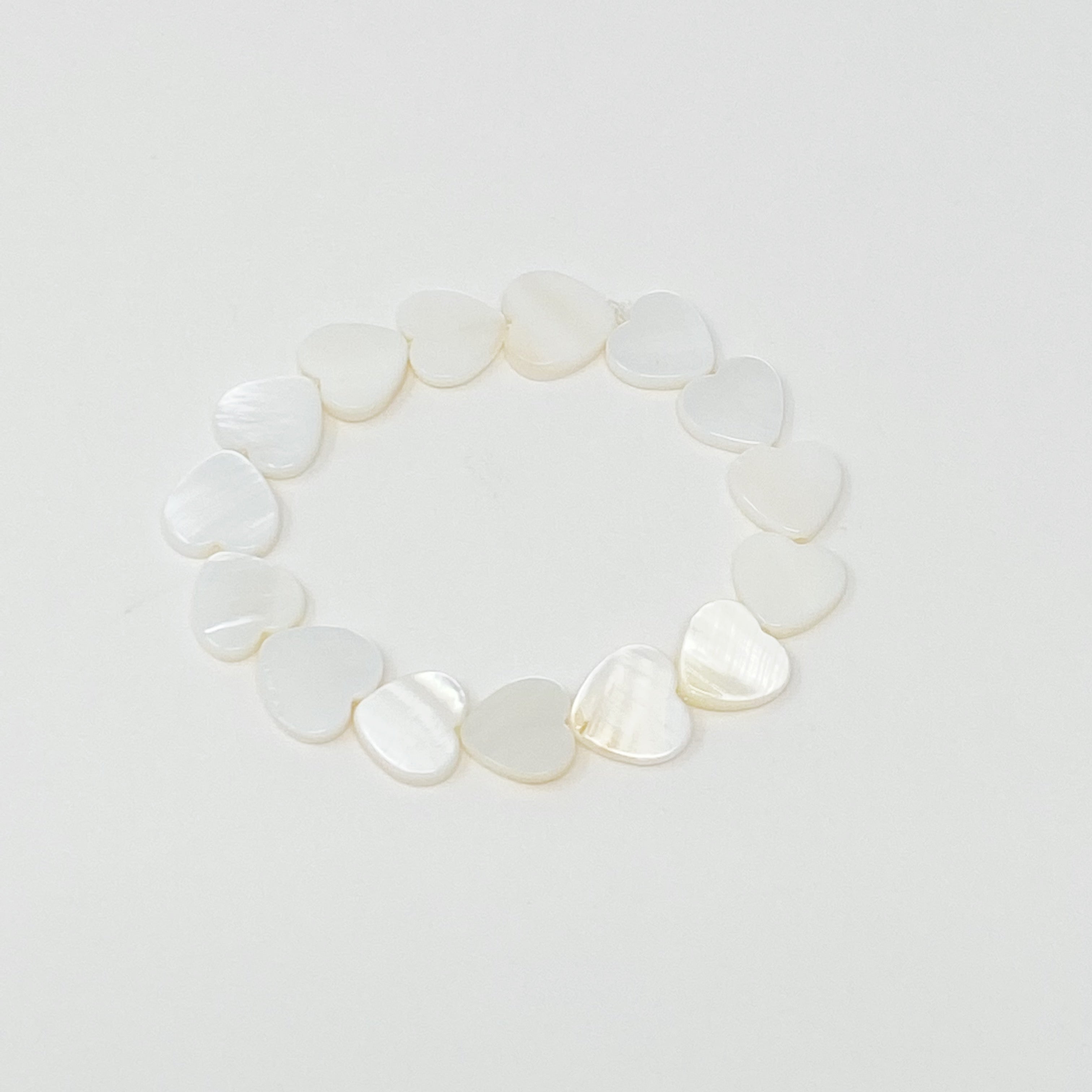 Shelly Heart Stretch Bracelet by Ellisonyoung.com