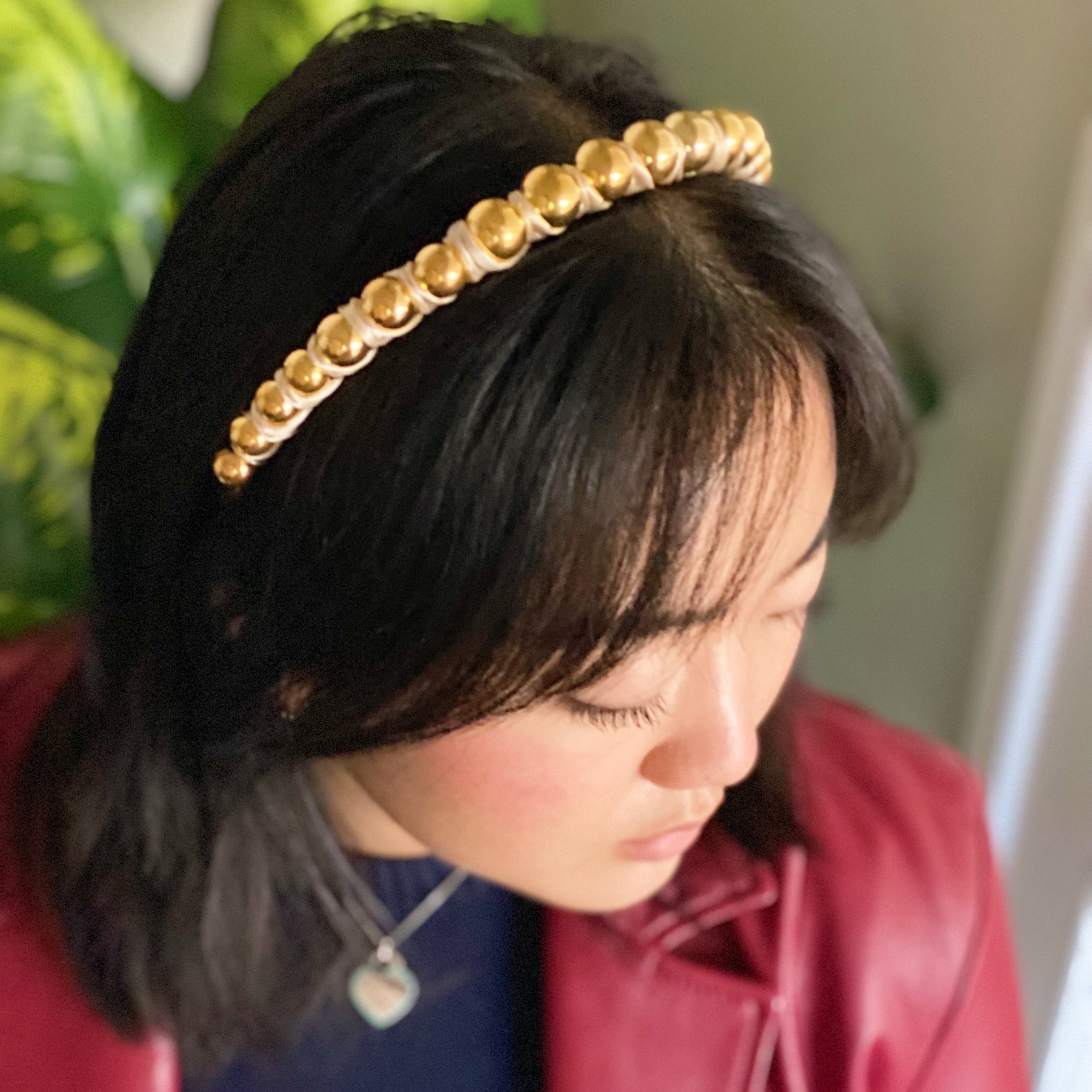 Emily Satin Wrapped Headband by Ellisonyoung.com
