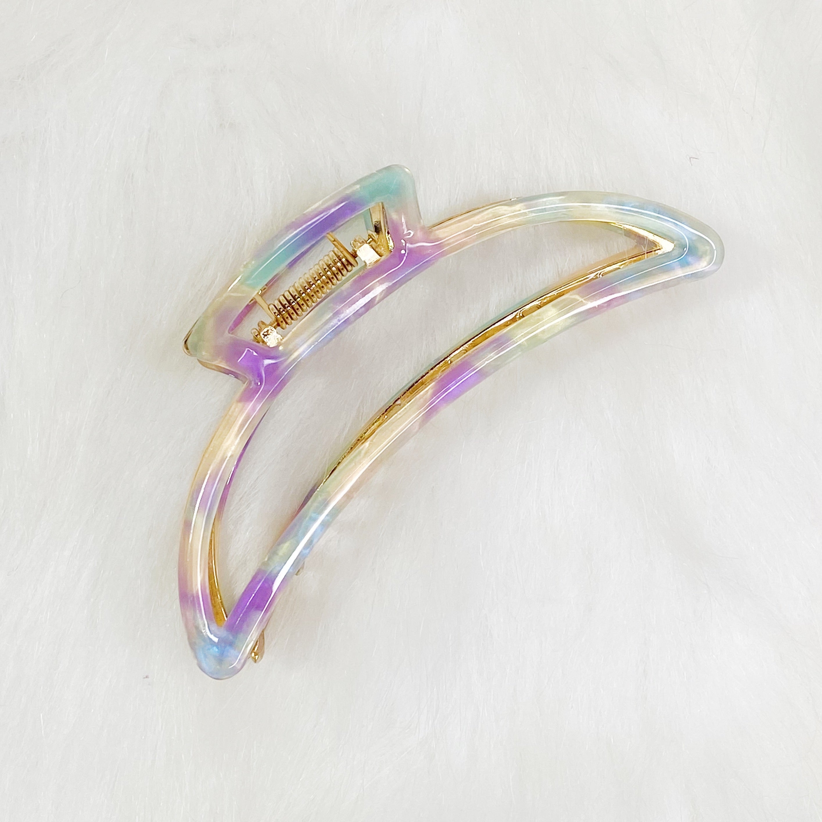 Jenna Half Moon Hair Claw by Ellisonyoung.com