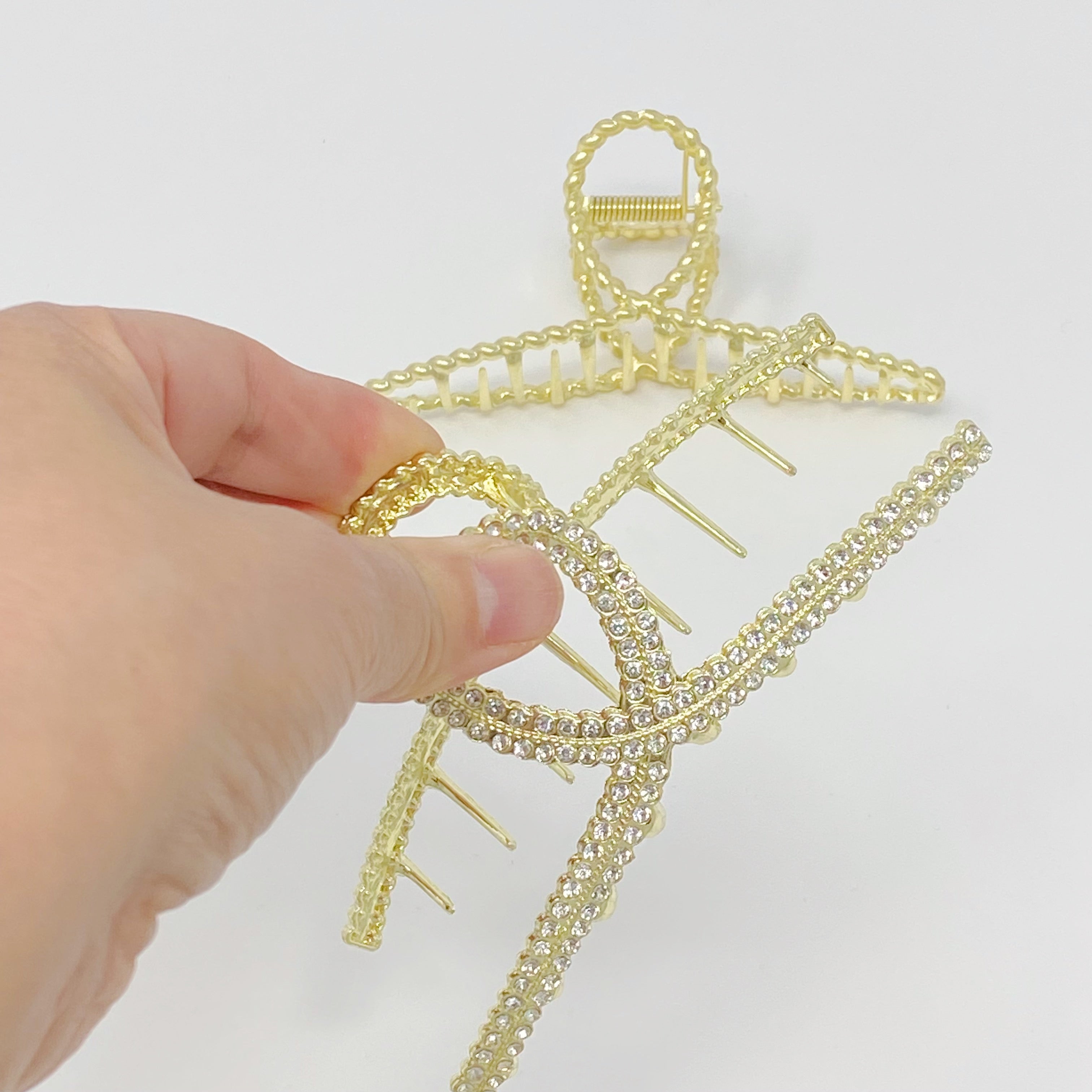 Golden Gem Hair Claw Set by Ellisonyoung.com