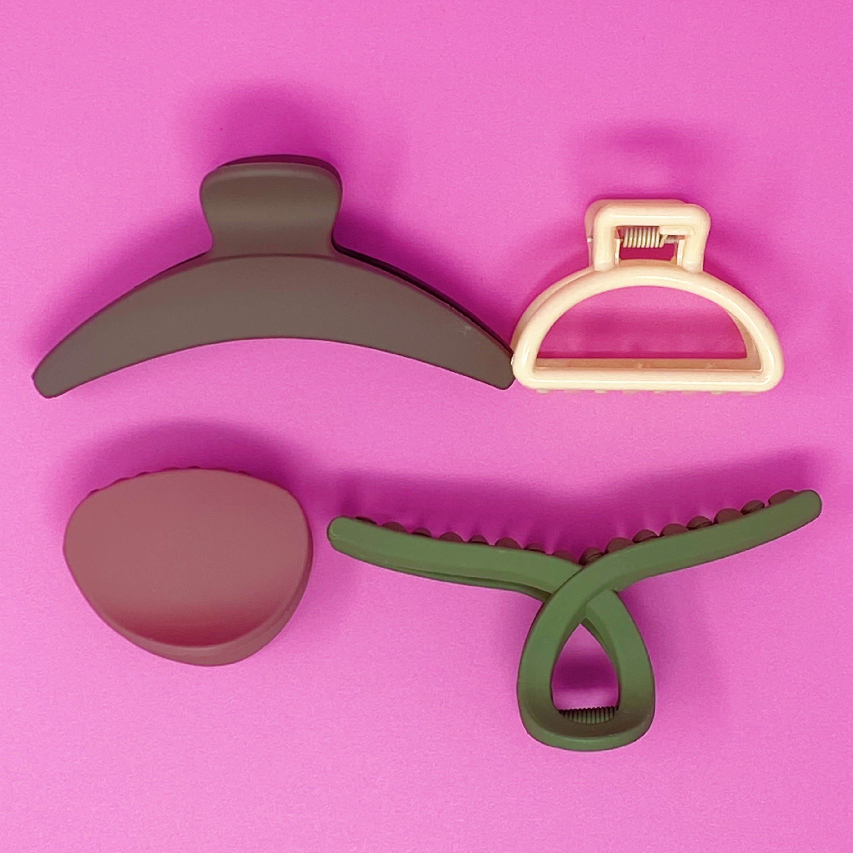 Hand Picked Everyday Hair Claw Set by Ellisonyoung.com
