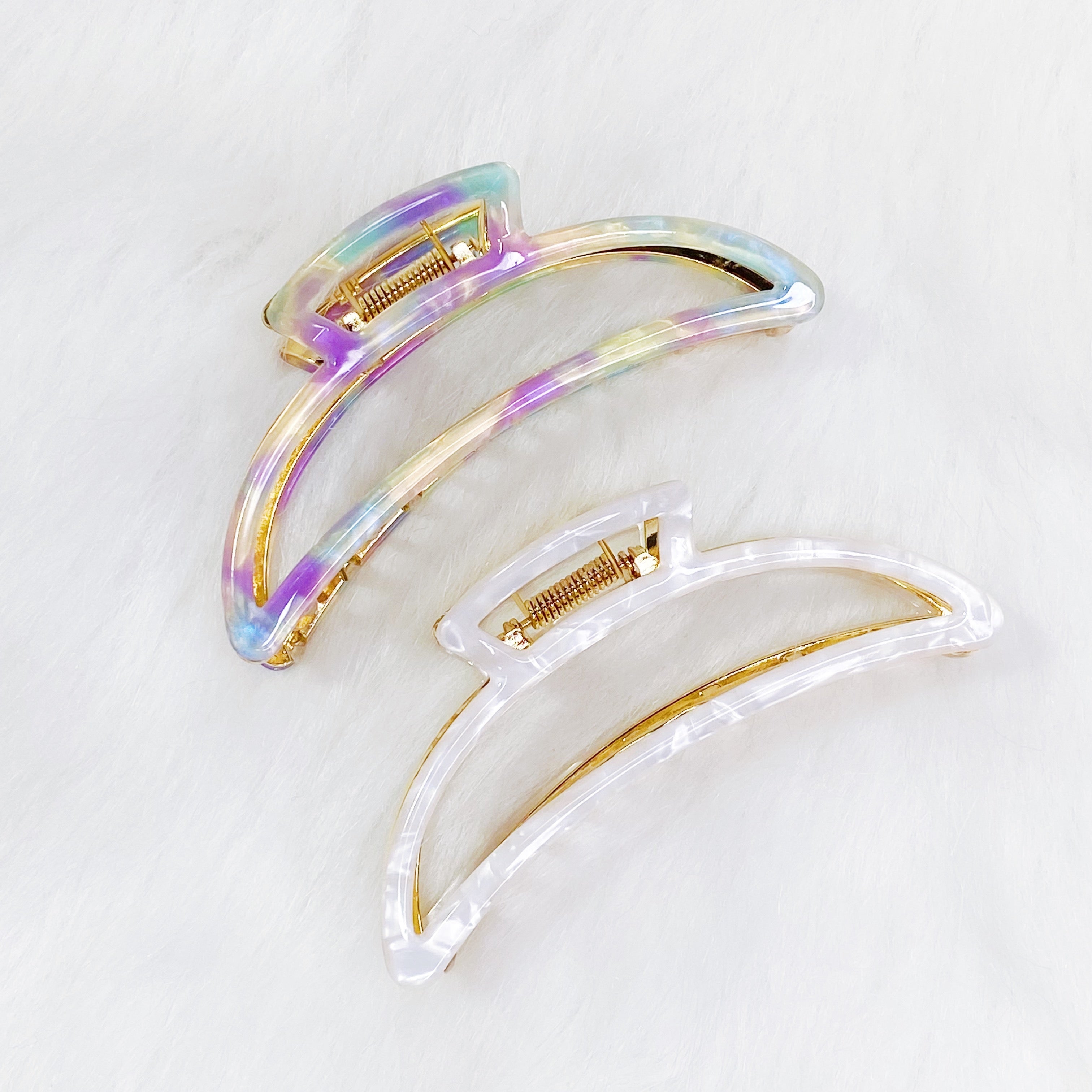 Jenna Half Moon Hair Claw by Ellisonyoung.com