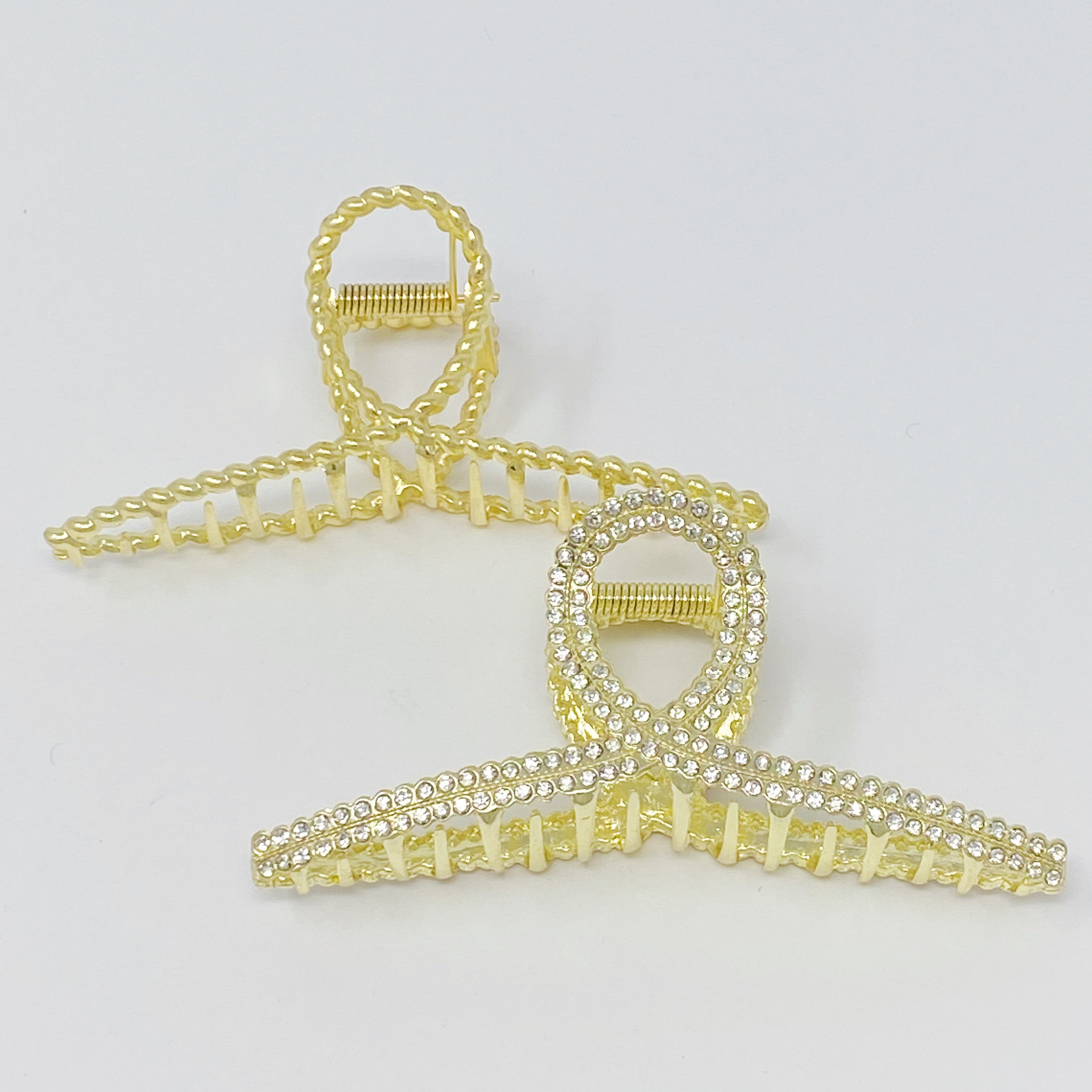 Golden Gem Hair Claw Set by Ellisonyoung.com