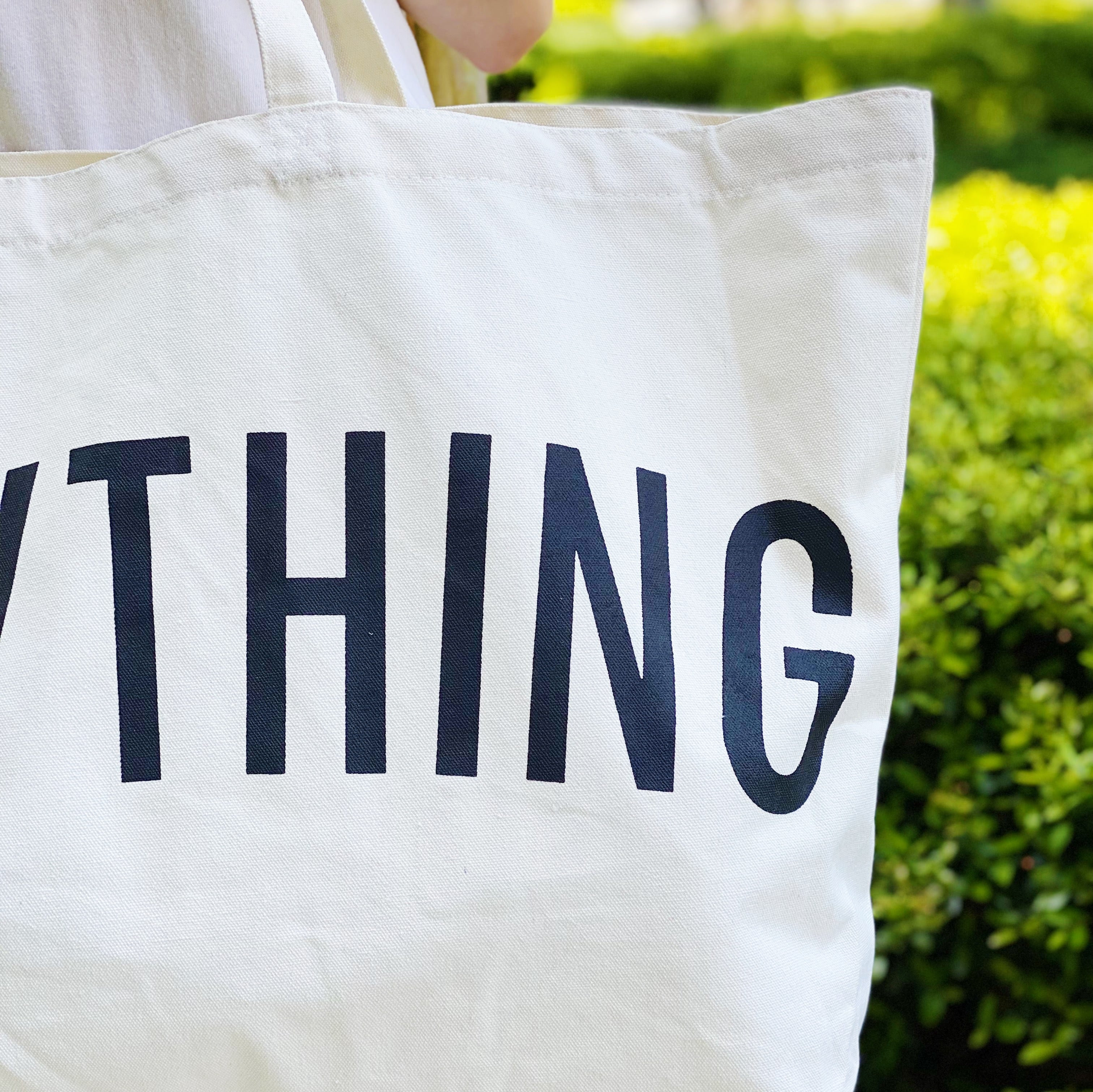 For Everything Canvas Tote by Ellisonyoung.com