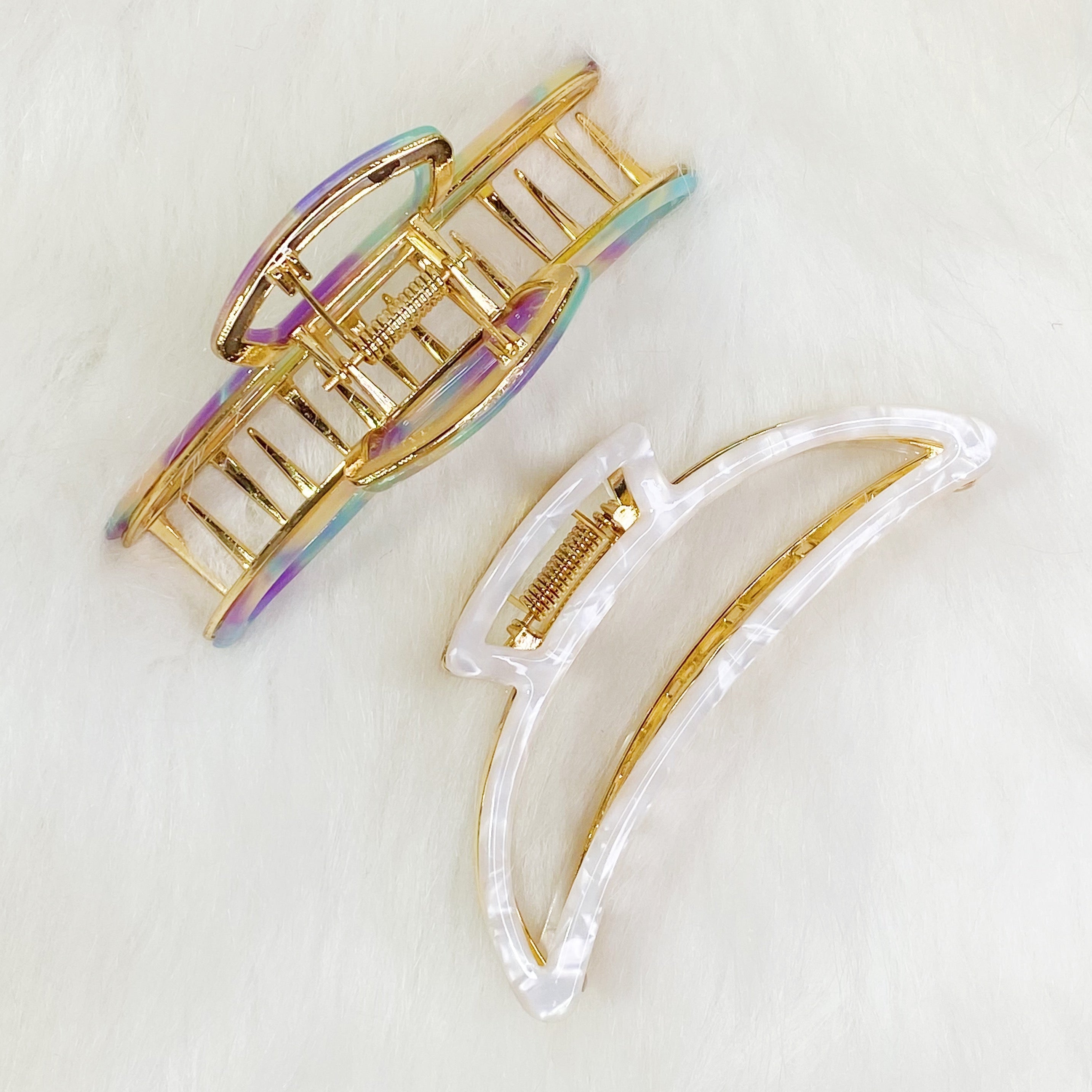 Jenna Half Moon Hair Claw by Ellisonyoung.com