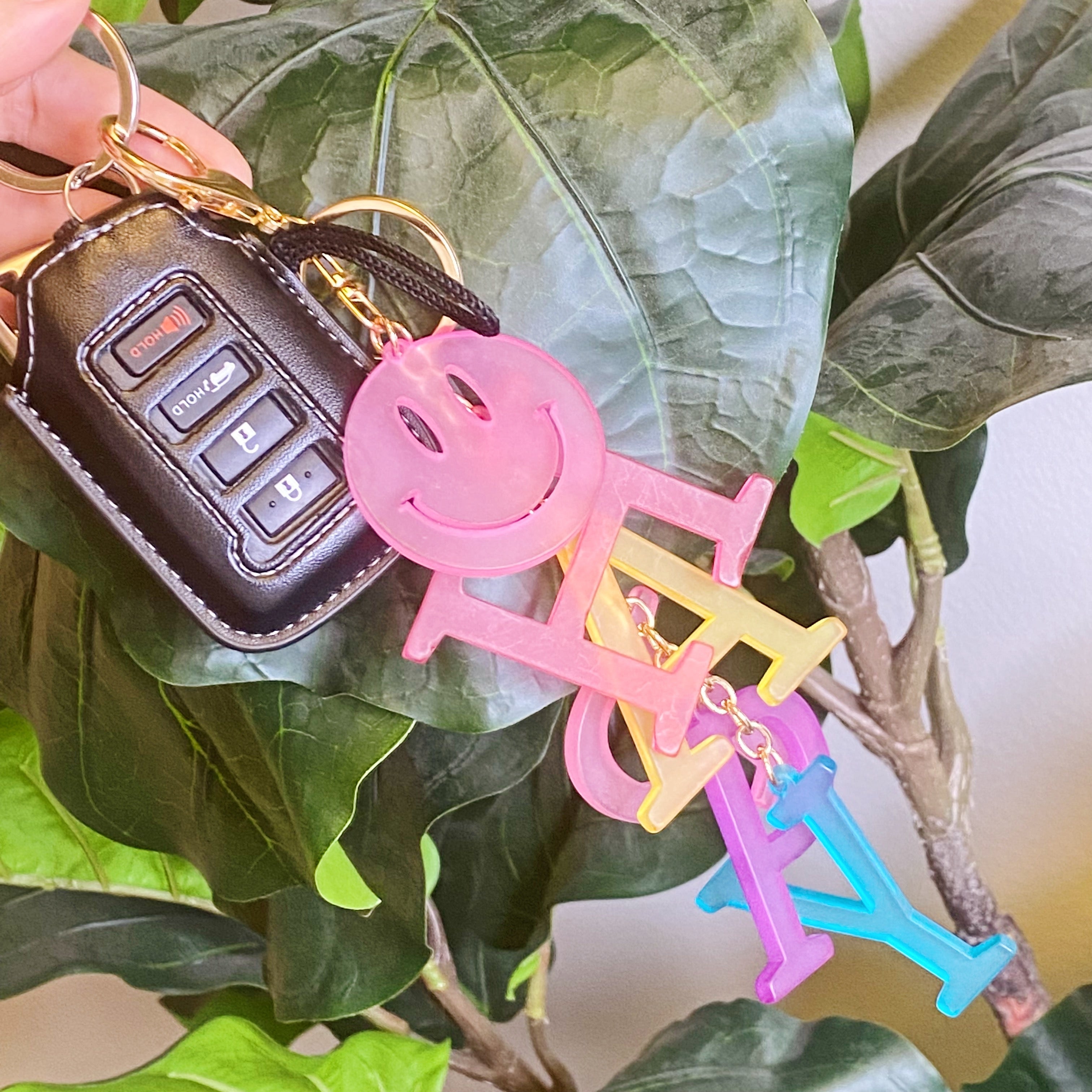 Favorite Word Jingle Key Chain by Ellisonyoung.com