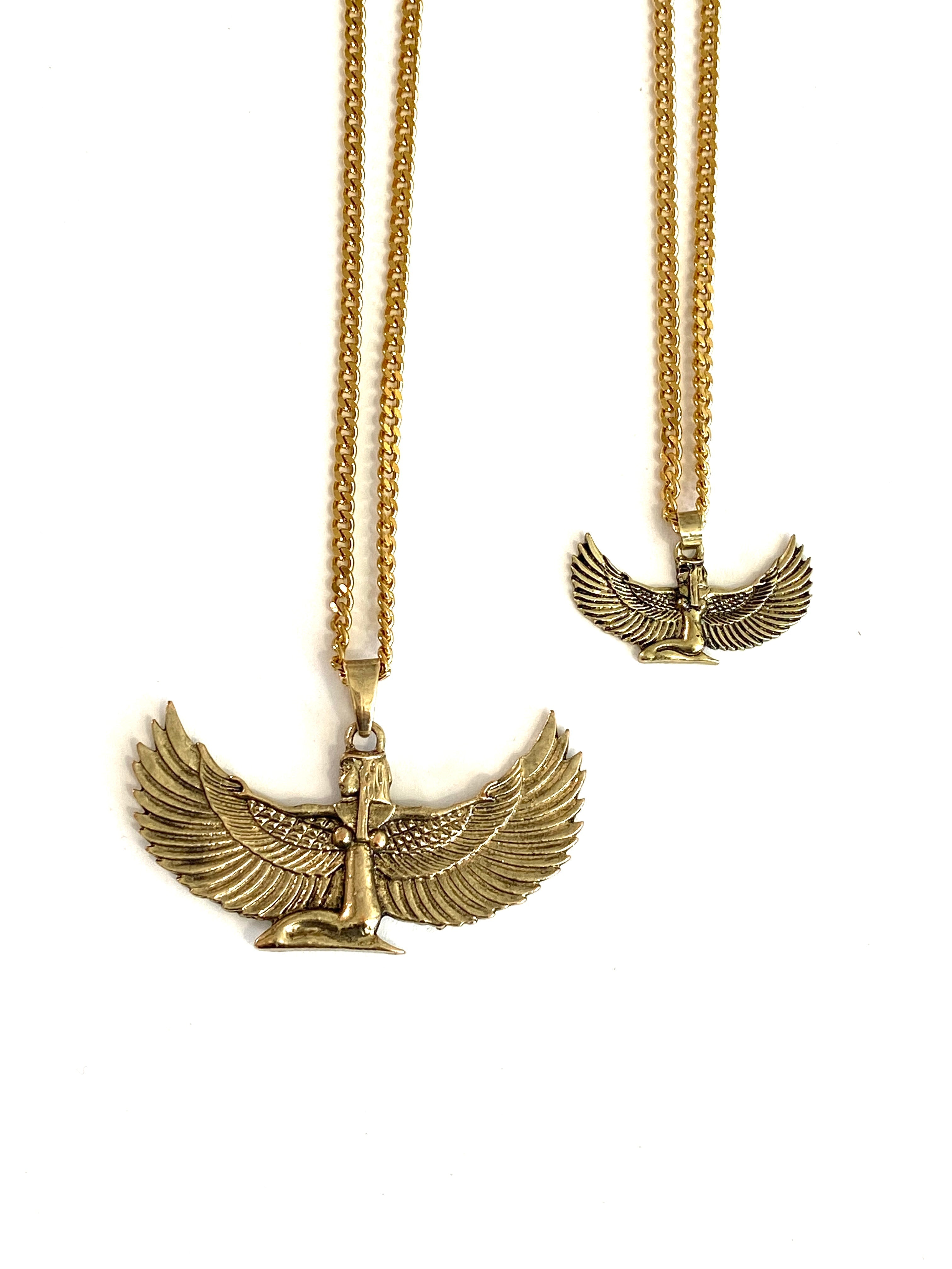 Goddess Isis Charm Necklace by Boho Gal Jewelry