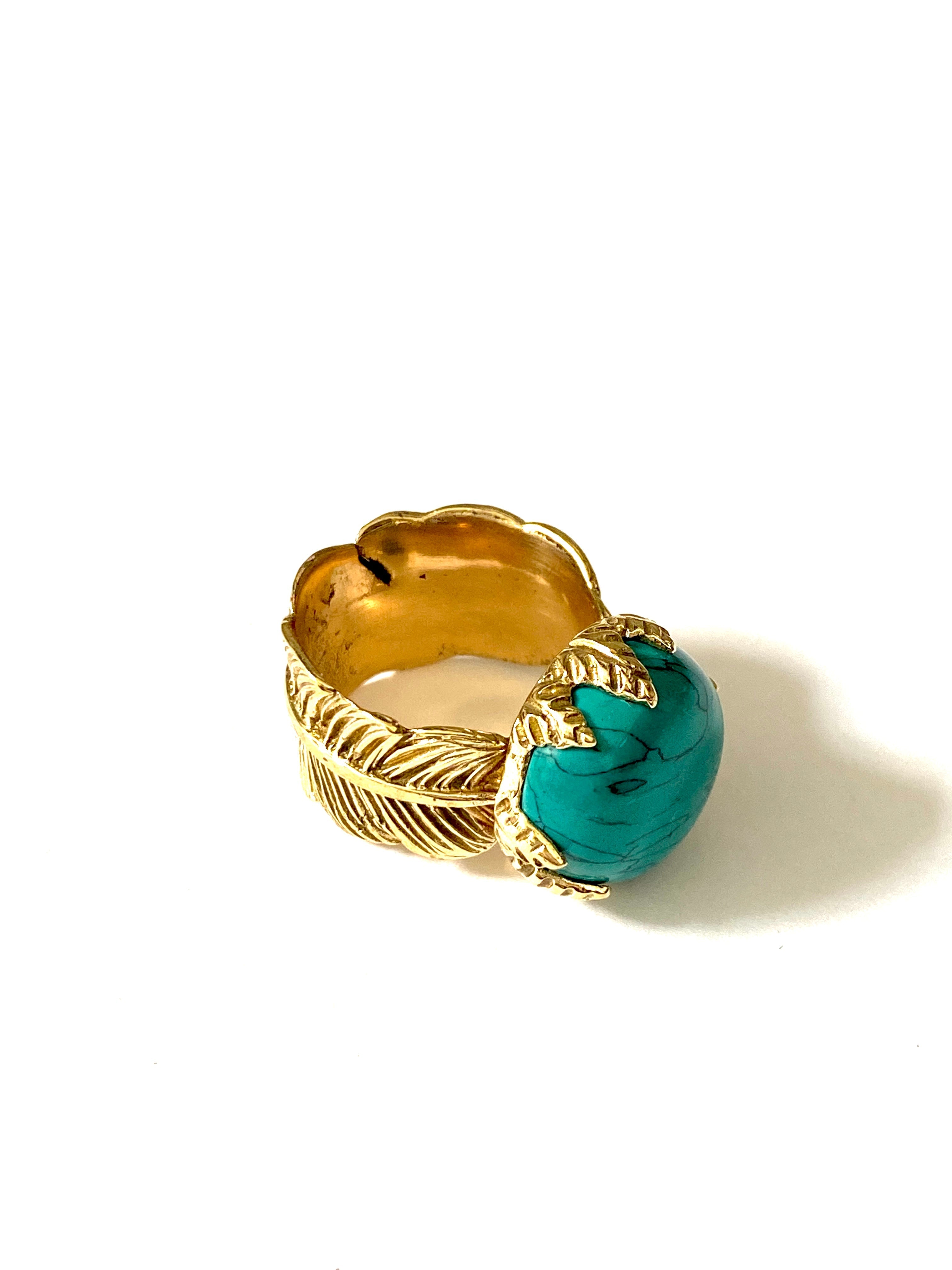 Alaine Gemstone Ring by Boho Gal Jewelry