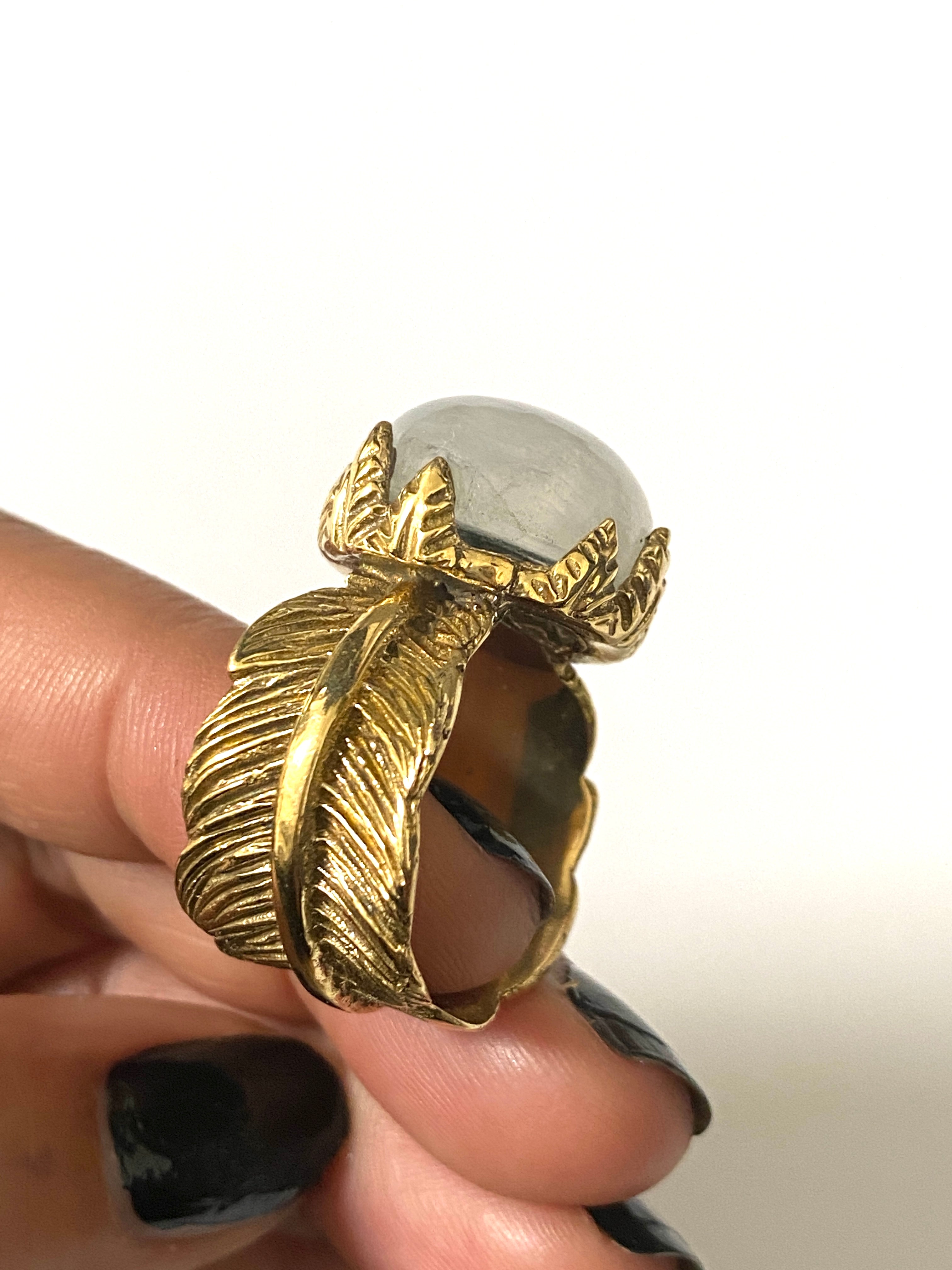 Alaine Gemstone Ring by Boho Gal Jewelry