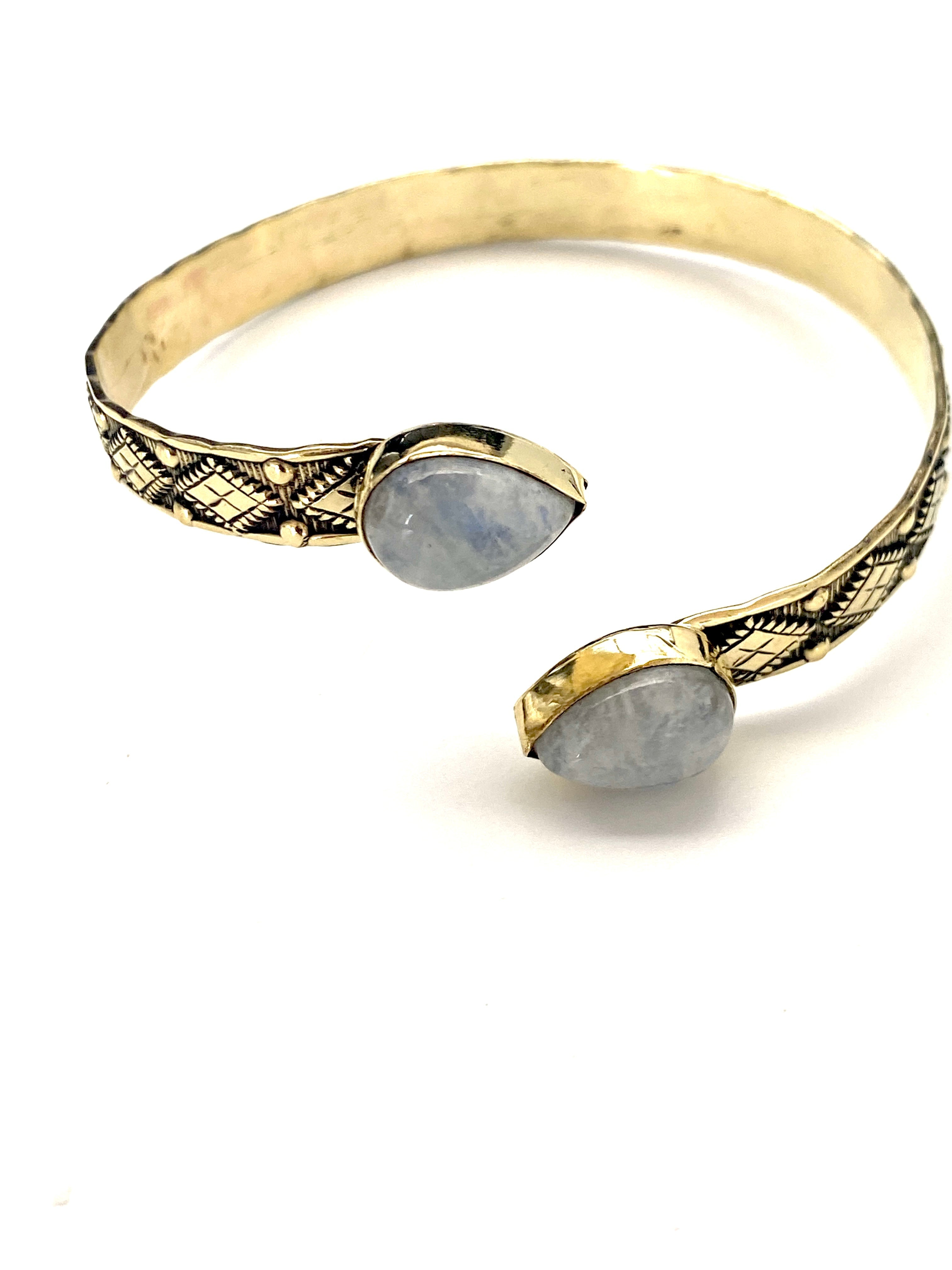 Kaila Gemstone Cuff by Boho Gal Jewelry