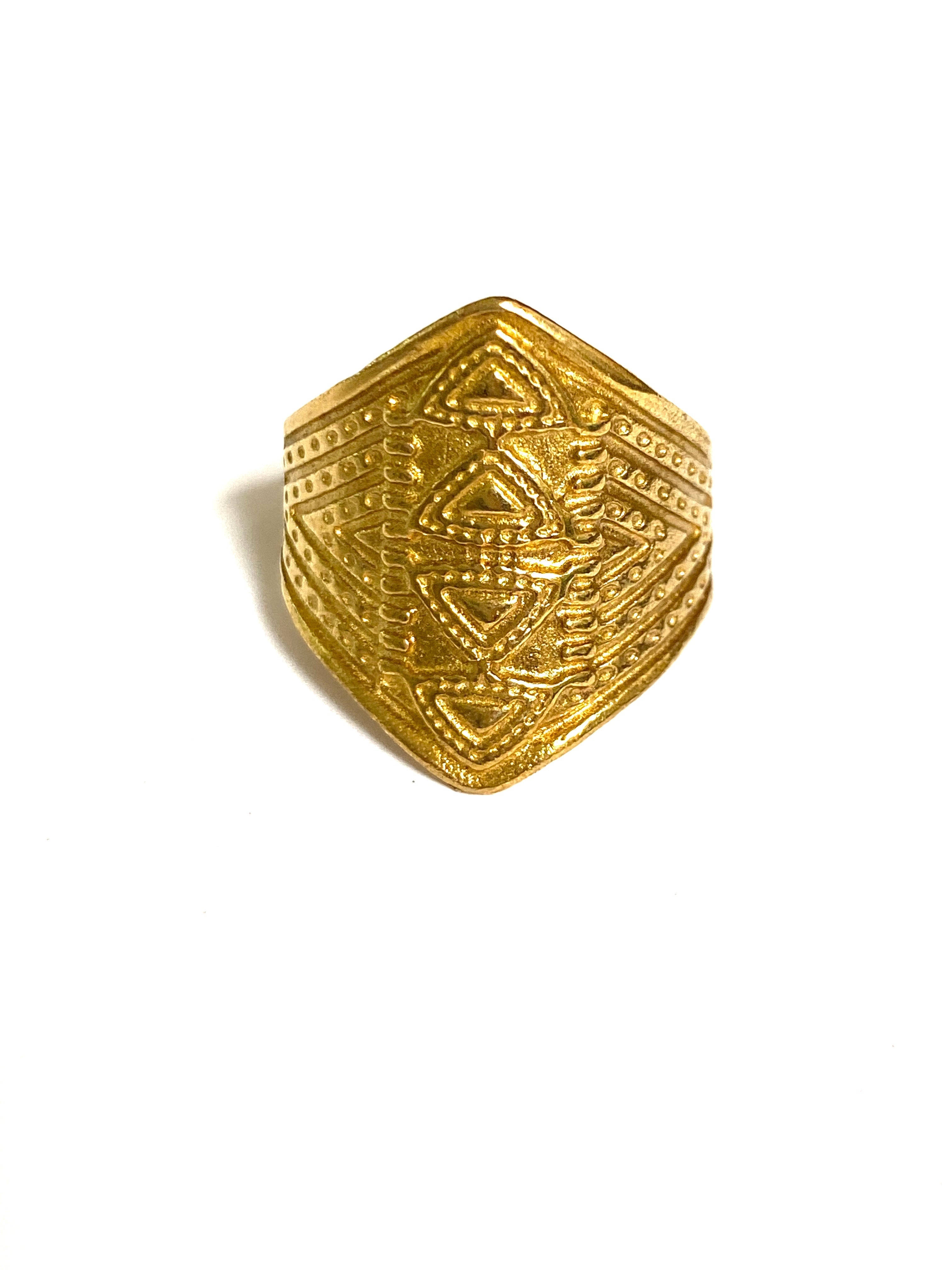 Aten Adjustable Ring by Boho Gal Jewelry