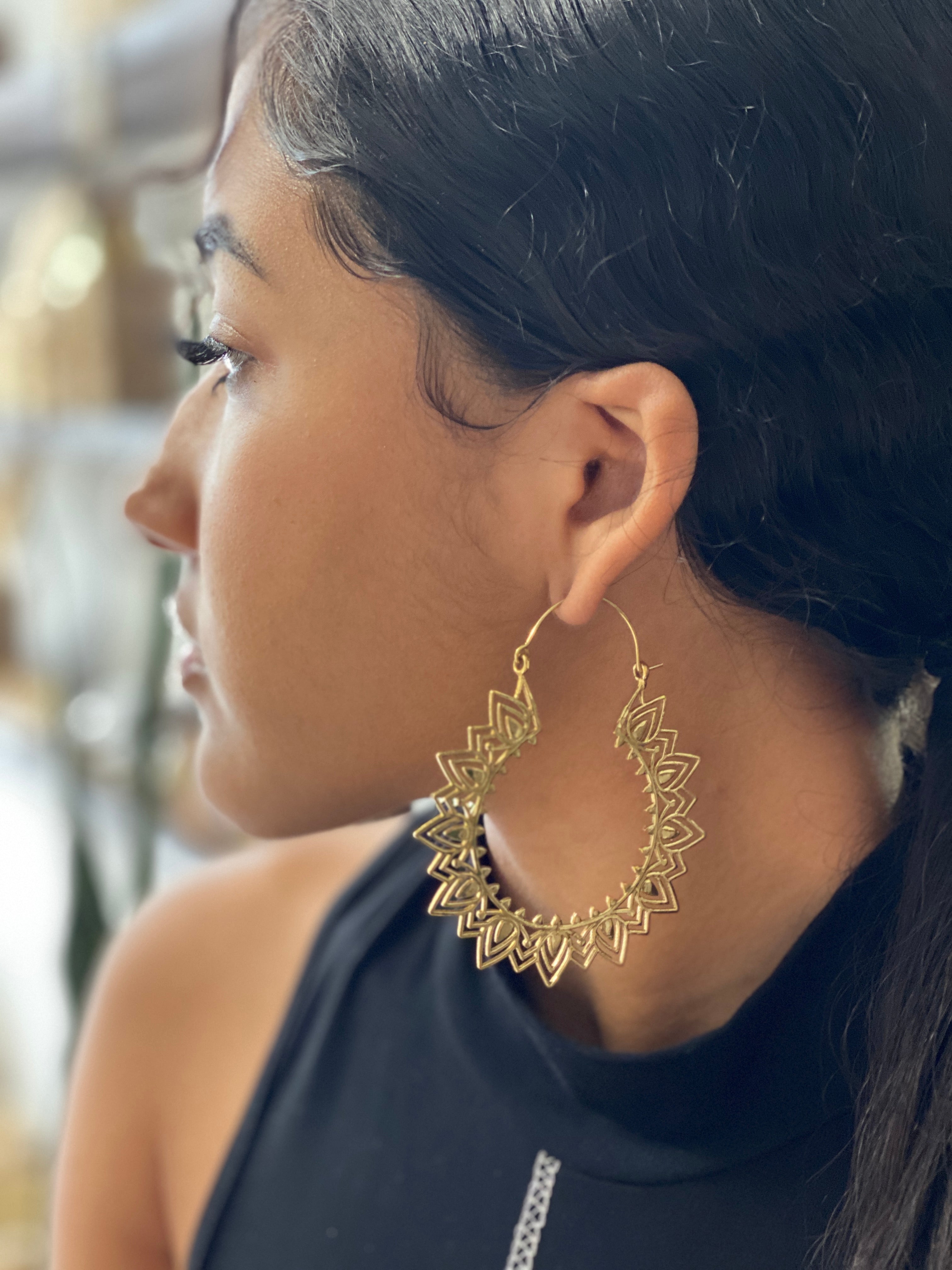 Kanta Hoops by Boho Gal Jewelry