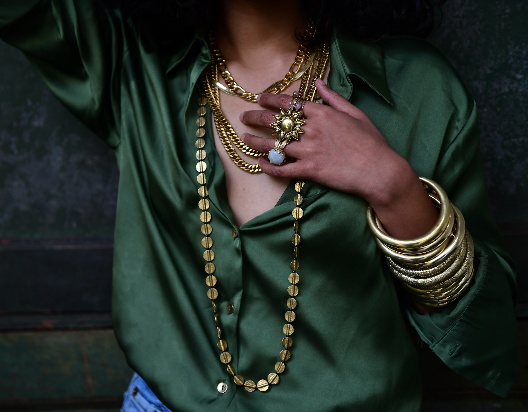 Alaine Gemstone Ring by Boho Gal Jewelry
