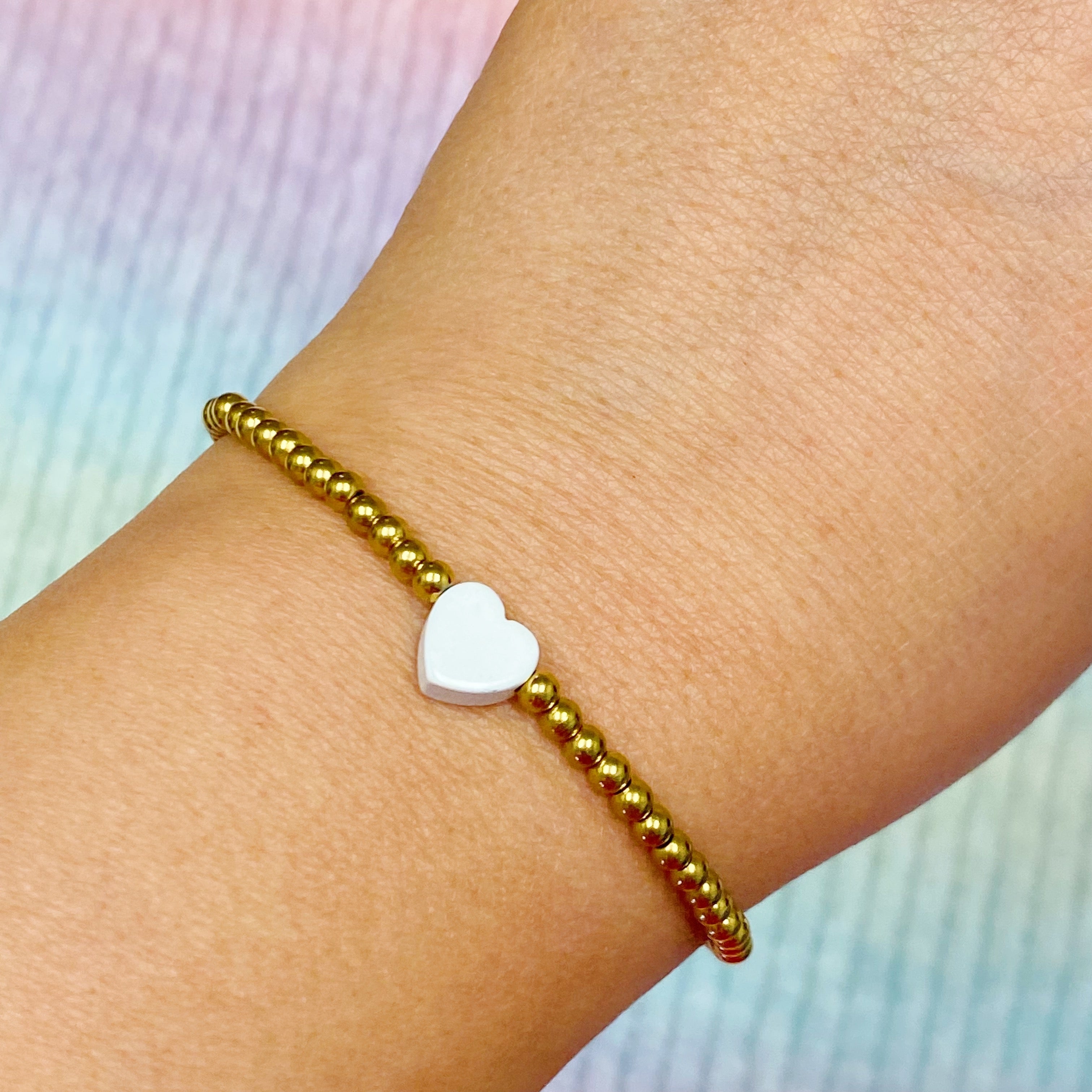 So Very Loved Heart Bracelet by Ellisonyoung.com