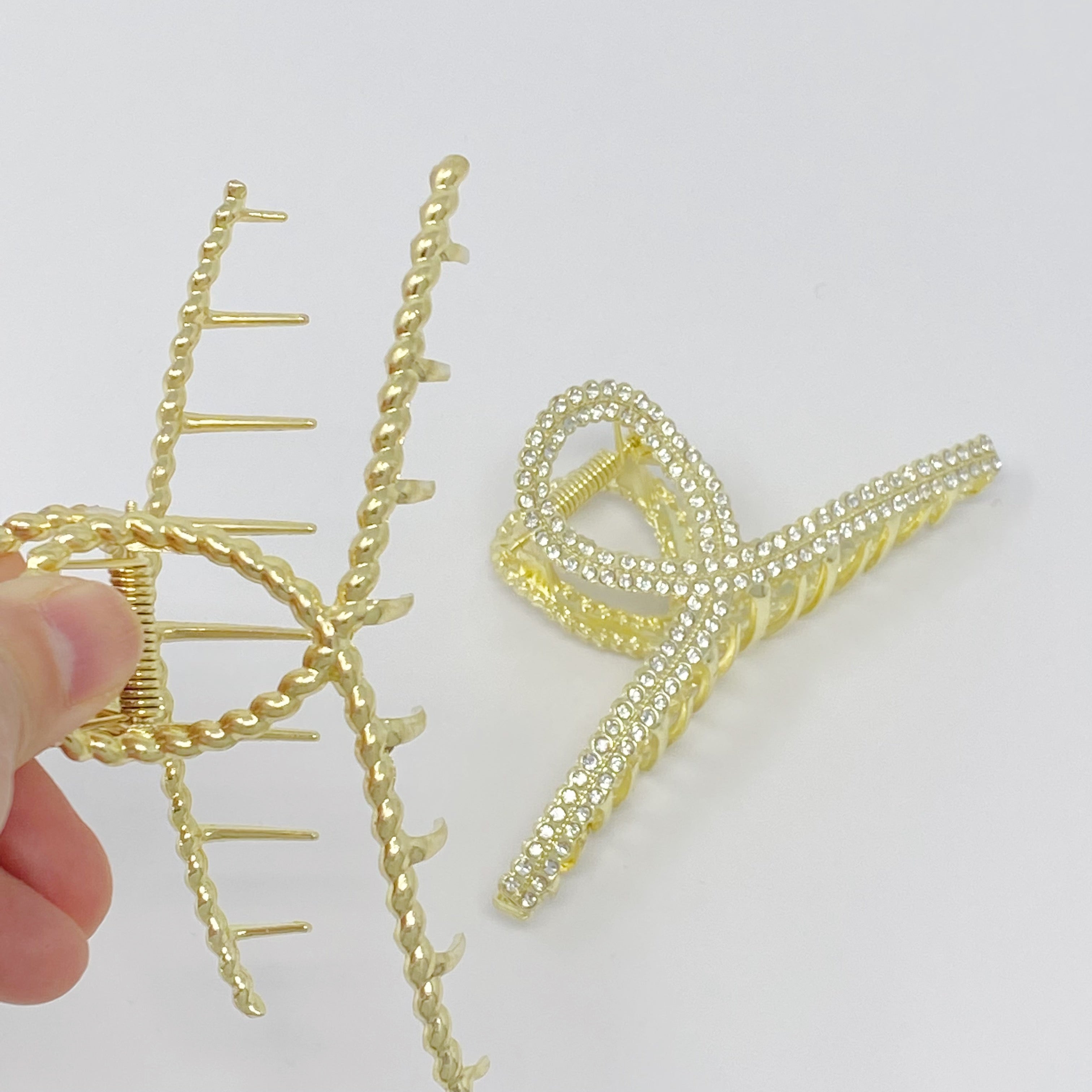 Golden Gem Hair Claw Set by Ellisonyoung.com