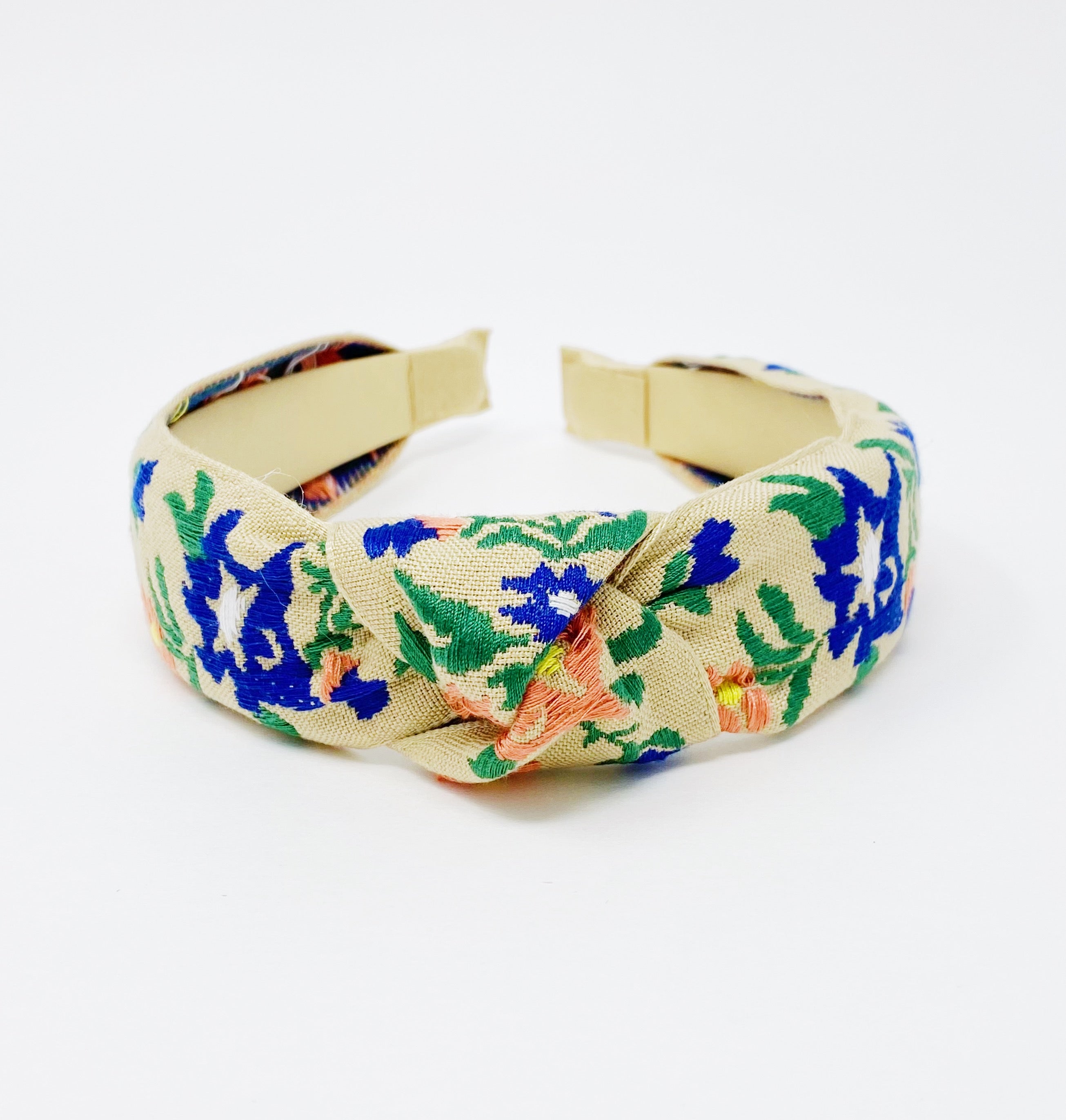 French Floral Embroidered Headband by Ellisonyoung.com