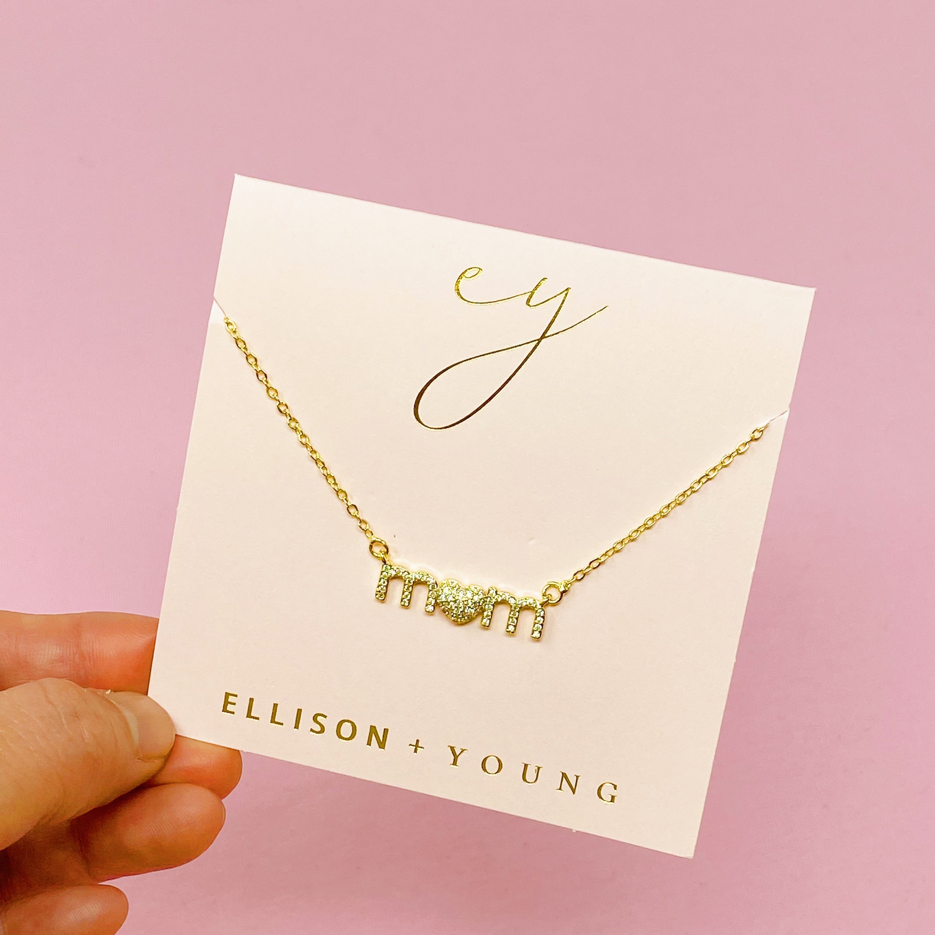 Lovely Mom Necklace by Ellisonyoung.com