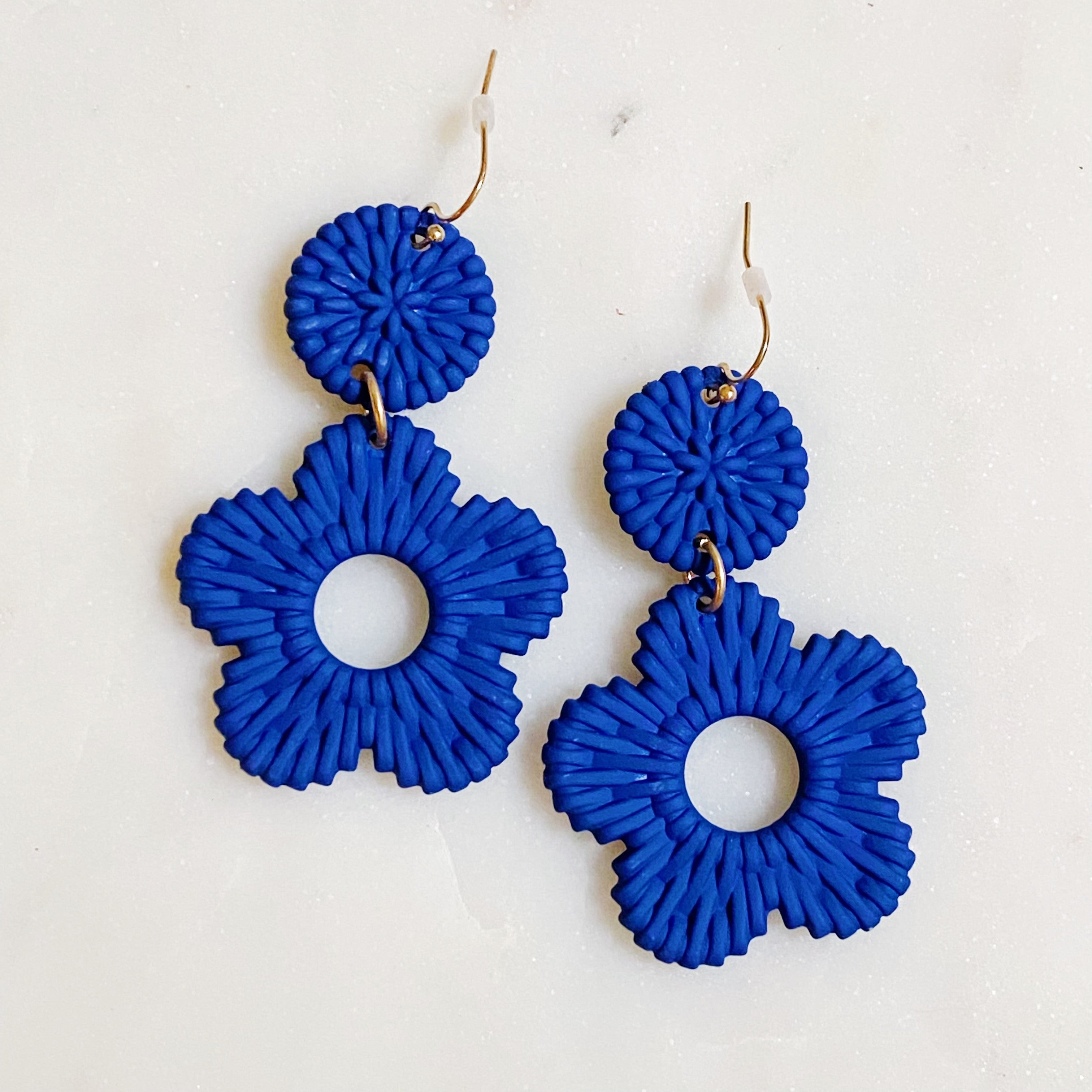 Daisy Drop Game Day Earrings