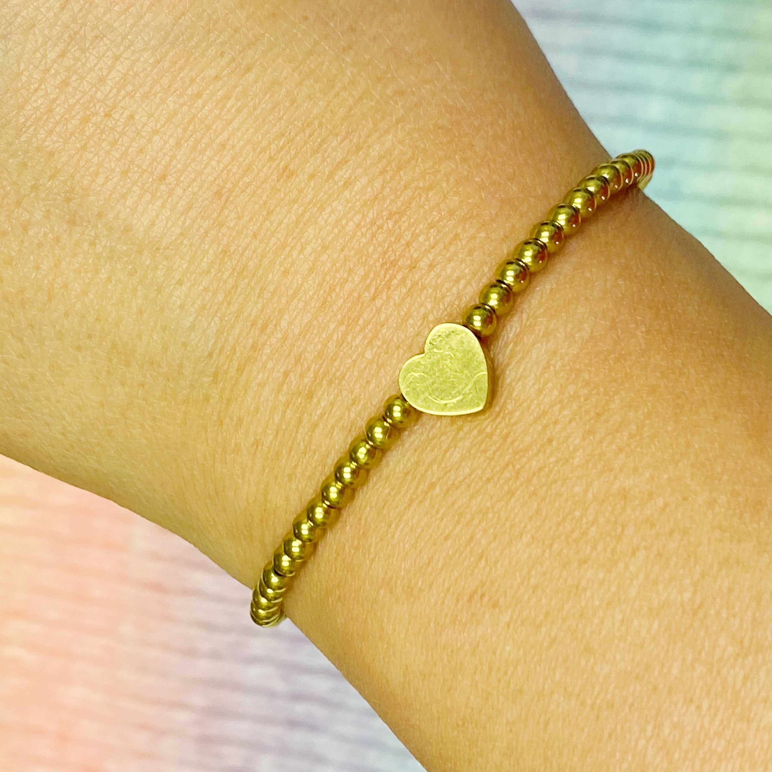 So Very Loved Heart Bracelet by Ellisonyoung.com