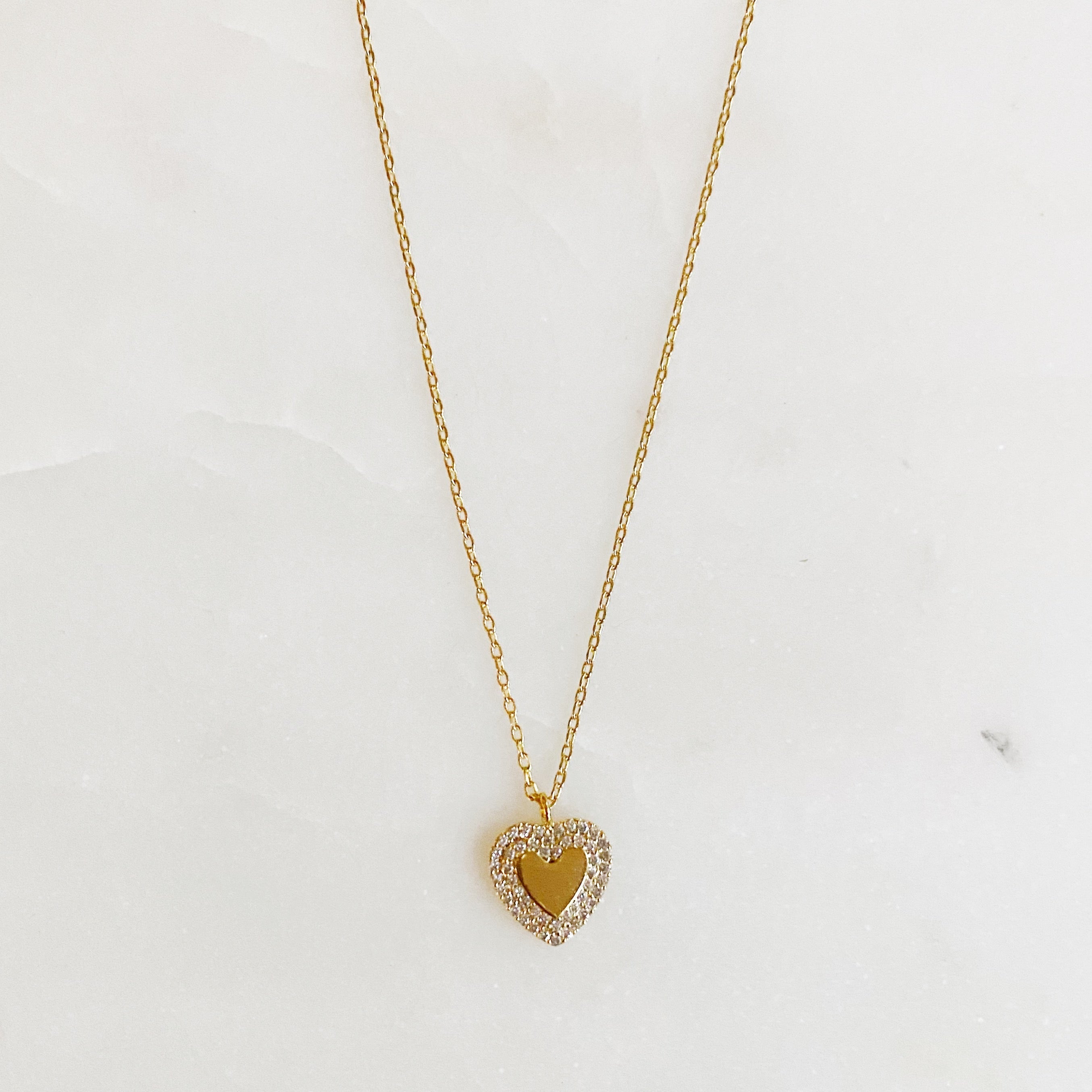 So Pretty Mini Heart Necklace by Ellisonyoung.com