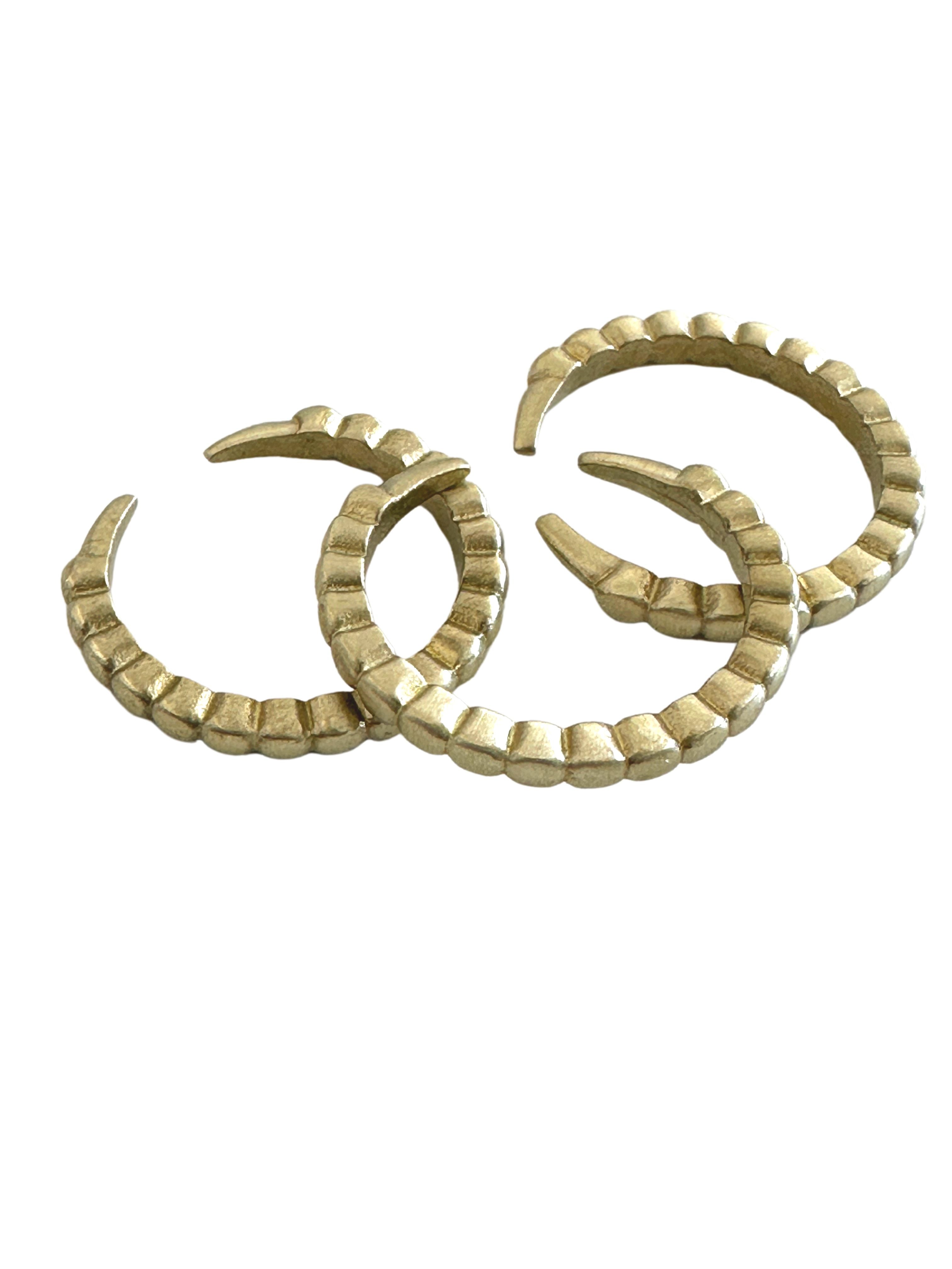 Siya 3 Stack Ring by Boho Gal Jewelry