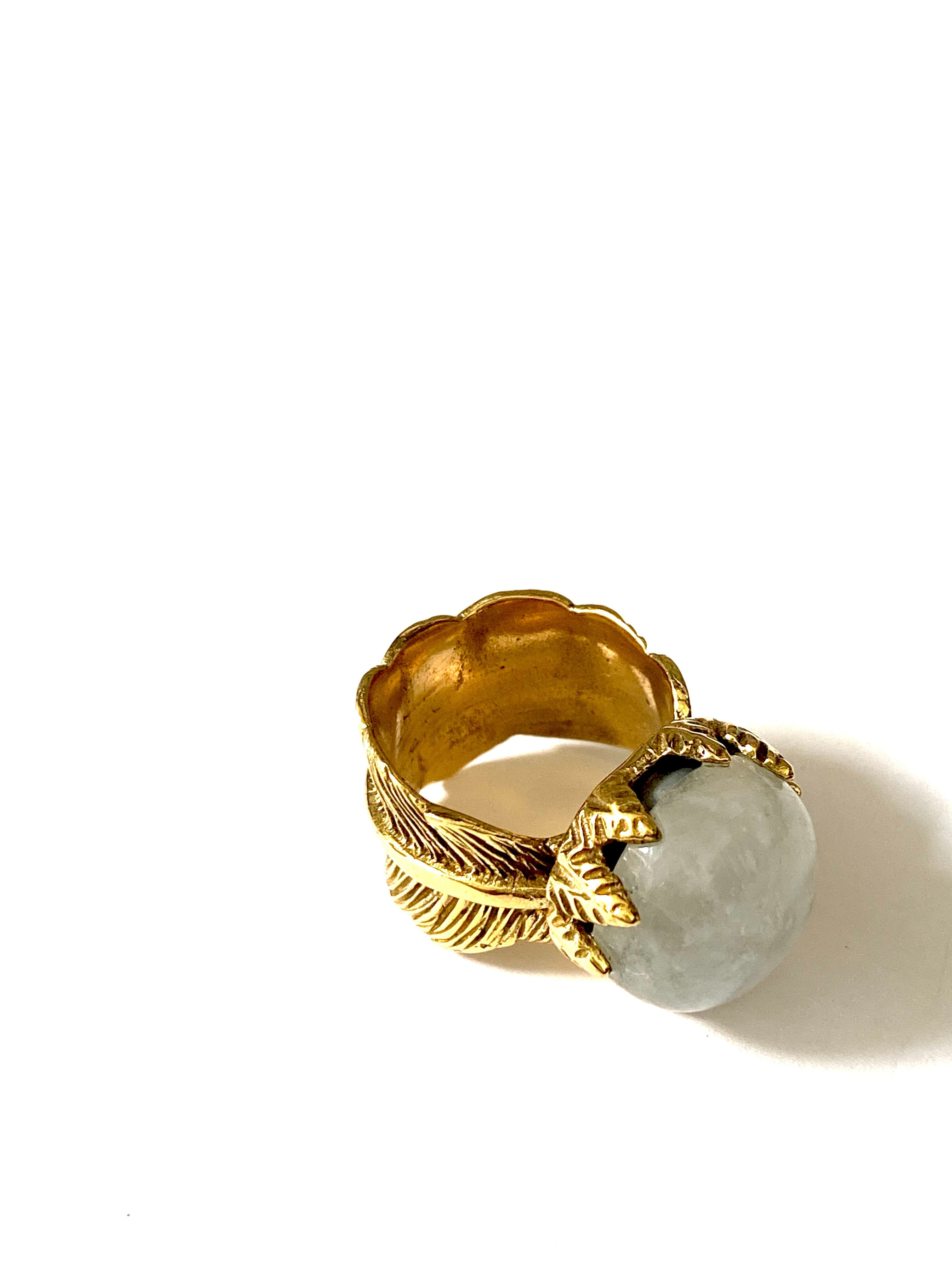 Alaine Gemstone Ring by Boho Gal Jewelry